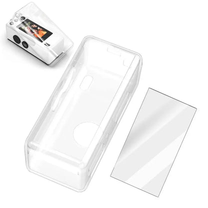 Protective Kit for Kodak Charmera Mini Camera 2 in 1 Set with TPU Case Tempered Glass Screen Protector